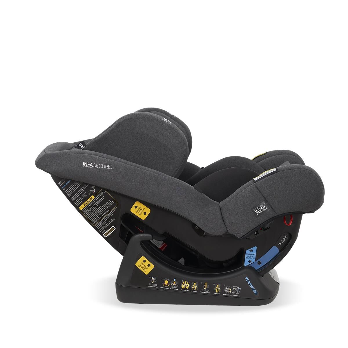 MOMENTUM GO ISOFIX 0 TO 4 YEARS - BLACK FLECK, , scaau_hi-res