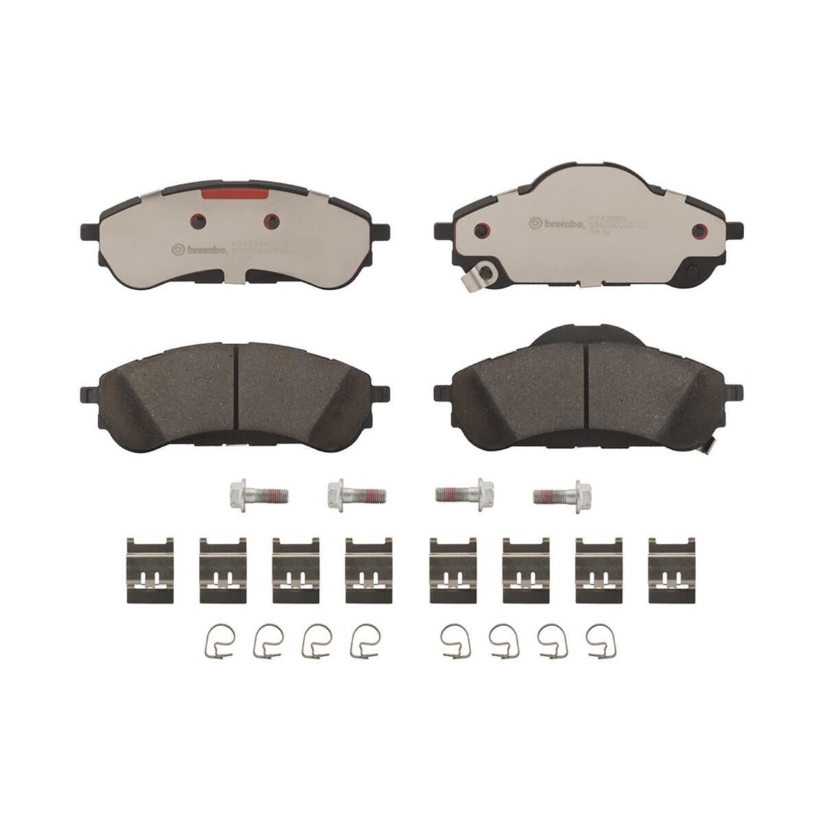 BREMBO DISC PAD SET NAO CERAMIC, , scaau_hi-res