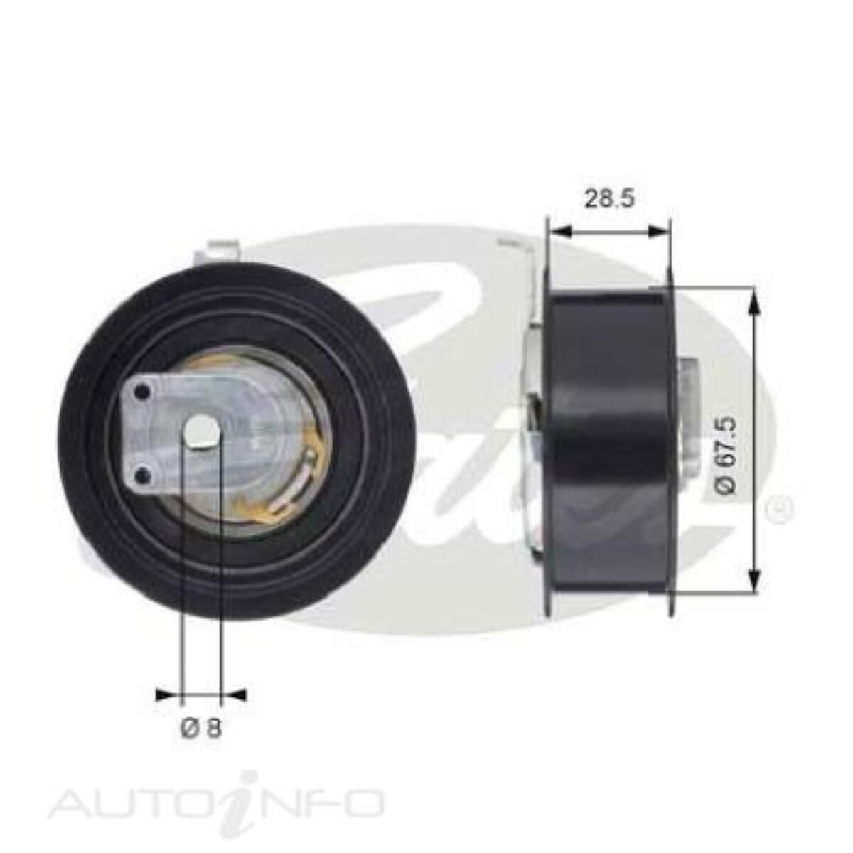 T43110 SBDS TENSIONER, , scaau_hi-res