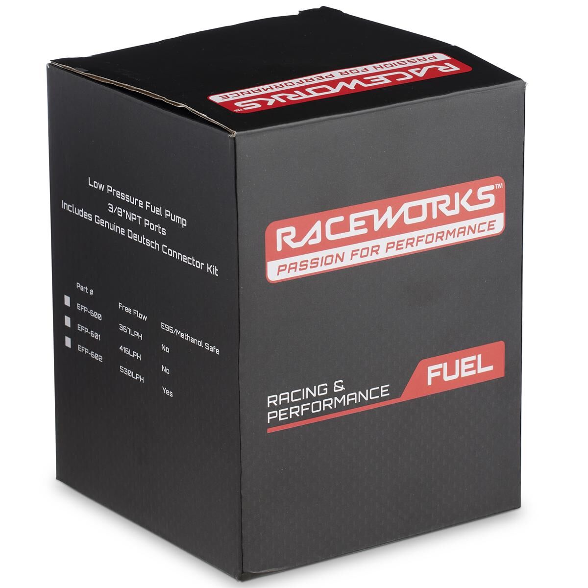 FUEL PUMP: STEALTH BLACK (454LPH @ 9PSI E85 SAFE), , scaau_hi-res