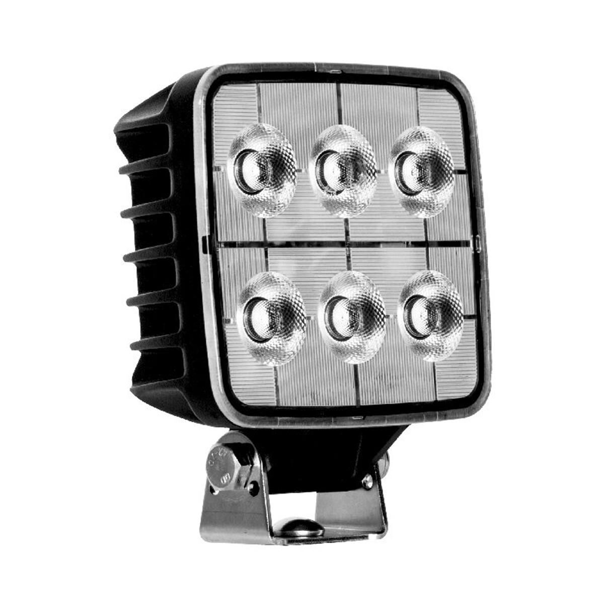 LED SQUARE WORKLAMP FLOOD BEAM60 Deg 9-36V 24W 24 LEDs BLACKHSNG 2,800Lmn IP68, , scaau_hi-res