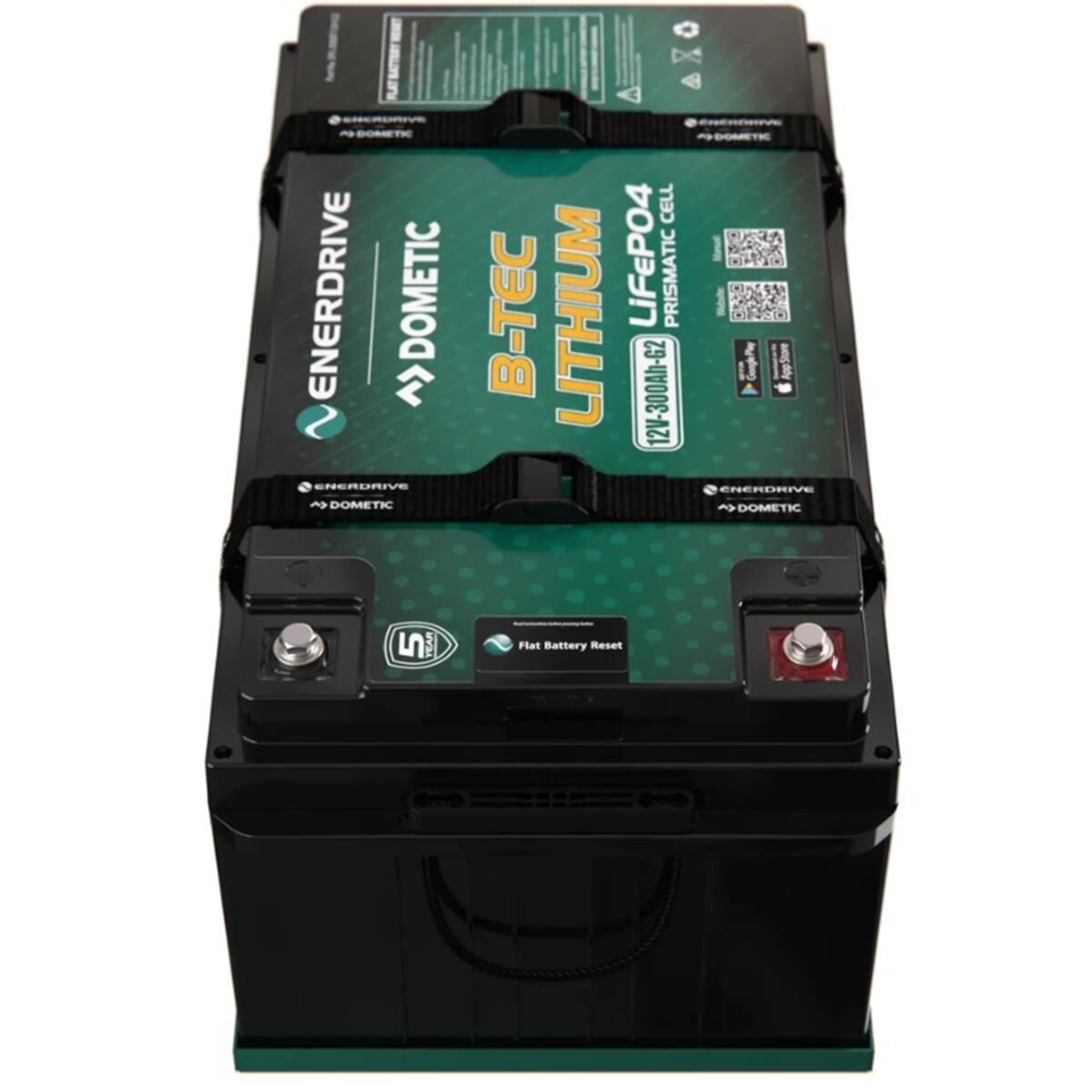 B-TEC 12V 300AH LITHIUM BATTERY, , scaau_hi-res