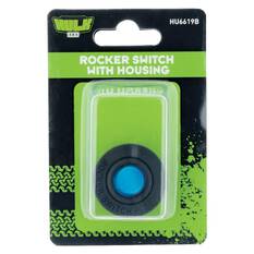 ROCKER SWITCH BLUE LED 12V T/S FLUSH & SURFACE MOUNT HOUS 12V ONLY 16a, , scaau_hi-res