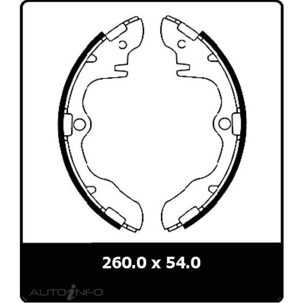 Protex Brake Shoes N3066 Supercheap Auto