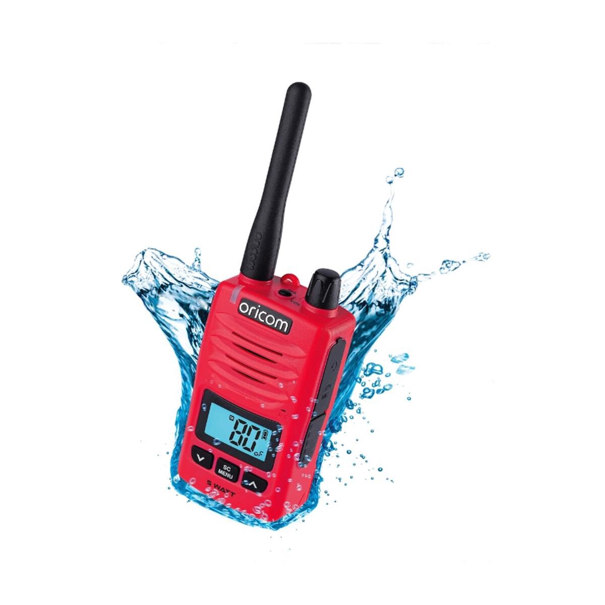 WATERPROOF IP67 PORTABLE 5W UHF CB RADIO RED, , scaau_hi-res