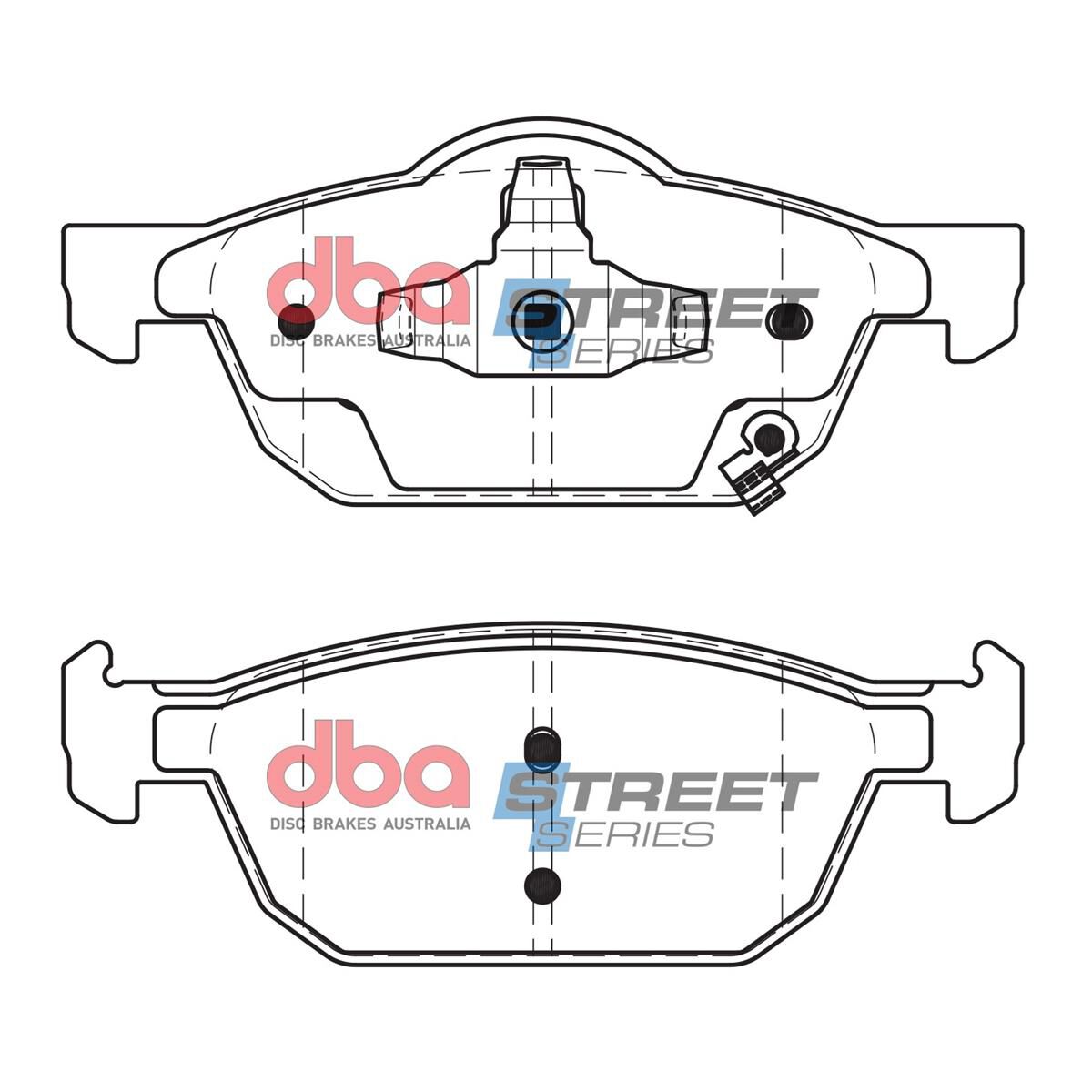 DBA SS STREET SERIES BRAKE PADS [ Honda Civic FK / 2012-> F ], , scaau_hi-res