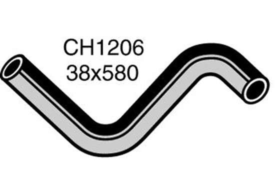 Radiator Lower Hose  - TOYOTA CORONA XT130R - 1.9L I4  PETROL - Manual & Auto, , scaau_hi-res