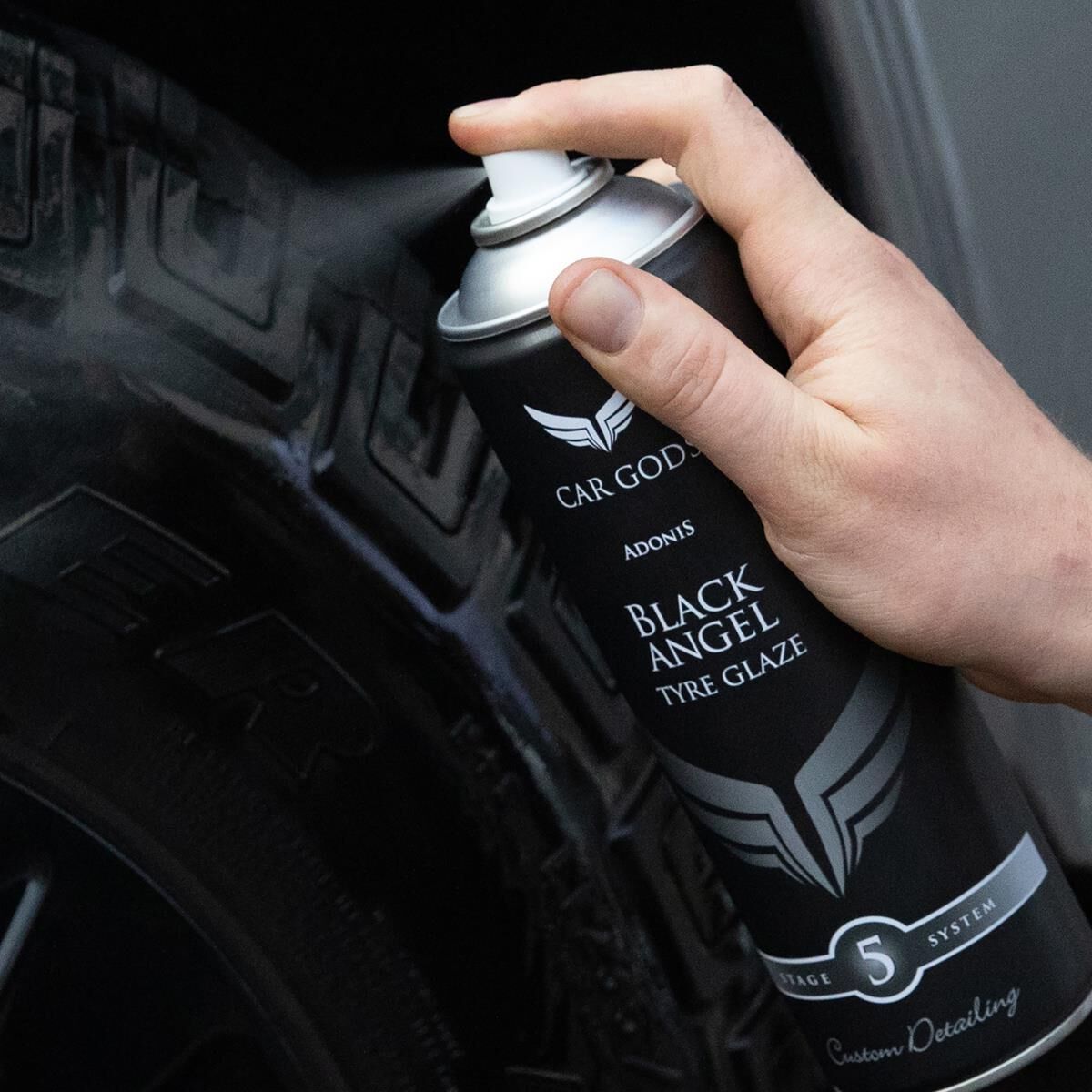 CAR GODS BLACK TYRE GLAZE, , scaau_hi-res