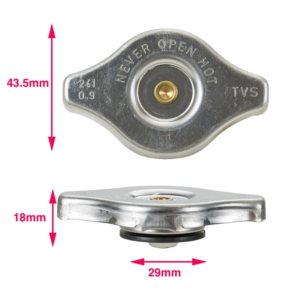 Radiator Cap Micro Cap 13PSI, 90KPA, , scaau_hi-res