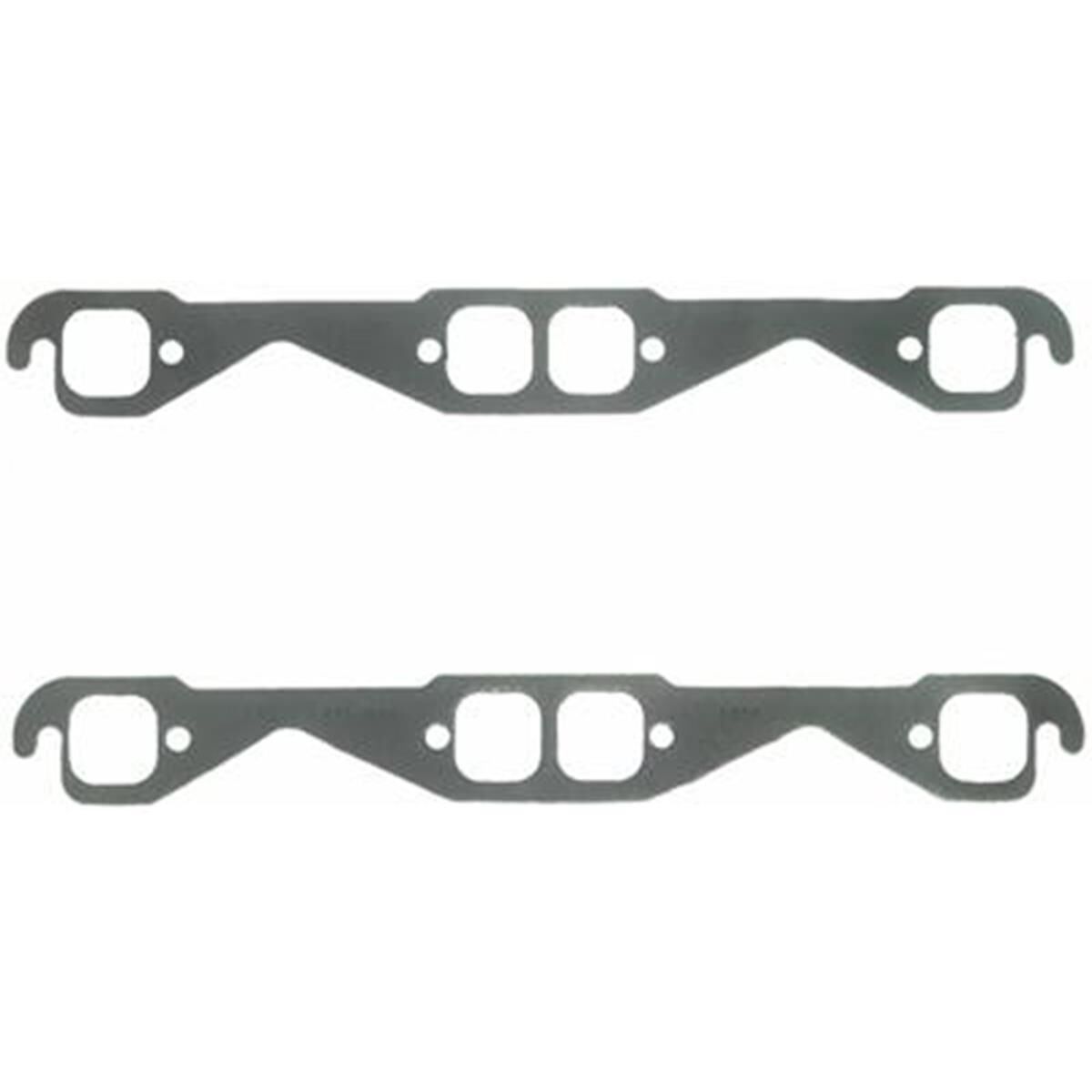 SB CHEV VORTEC EXHAUST GASKETS MEDIUM SQUARE PORT 1.50 X 1.50, , scaau_hi-res
