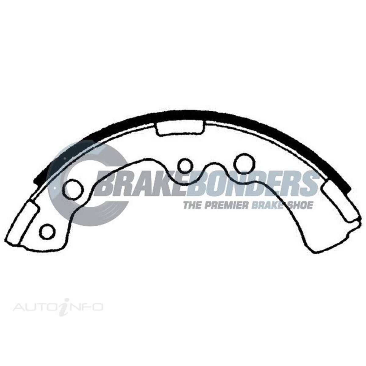 Brake Shoes - Toyota 228.6mm, , scaau_hi-res