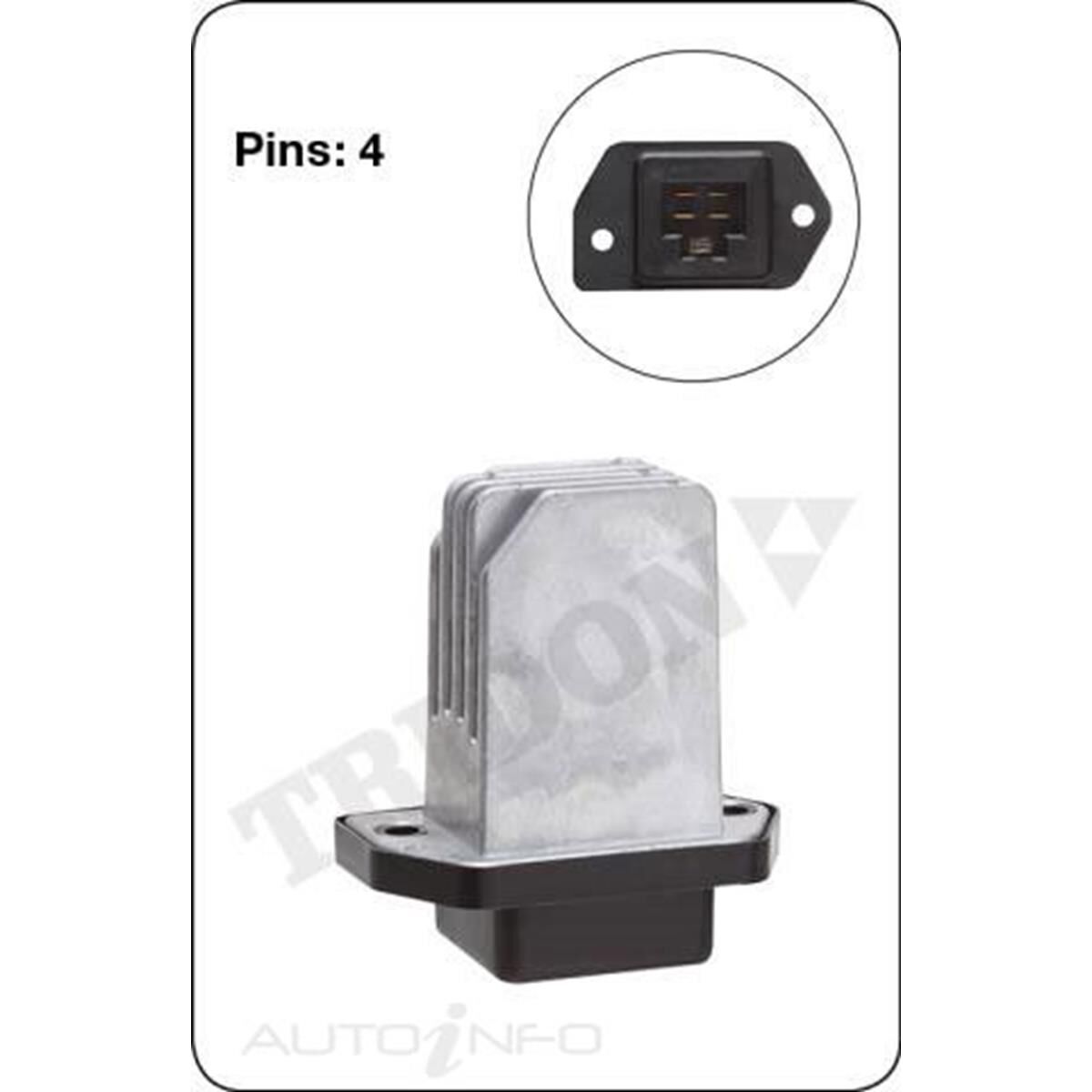 TRIDON HEATER FAN RESISTOR, , scaau_hi-res