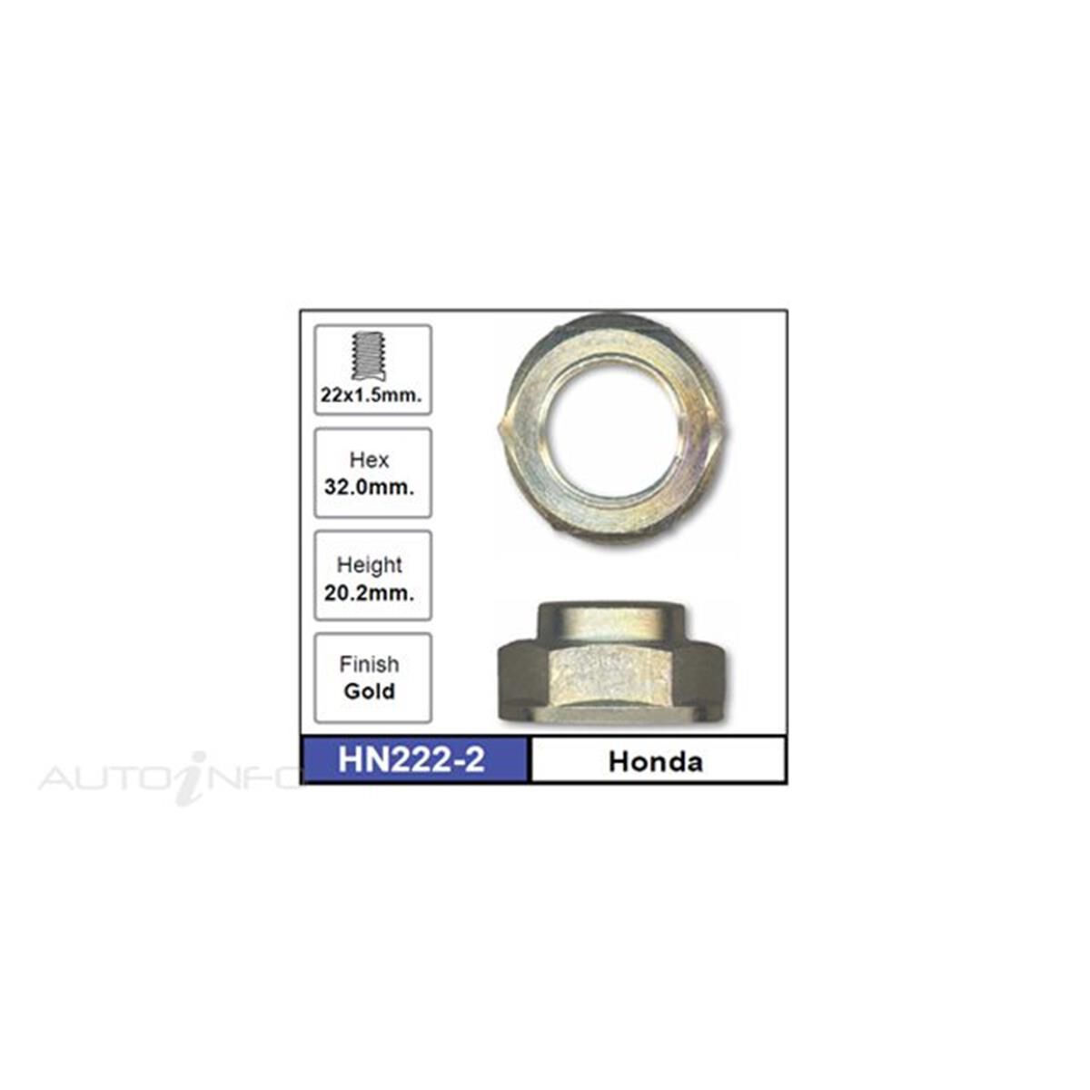 Hub Nuts Pair, , scaau_hi-res