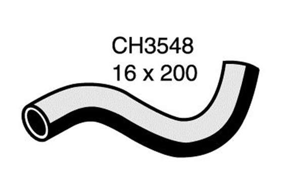 Heater Hose  - TOYOTA LANDCRUISER FZJ80R - 4.5L I6  PETROL - Manual & Auto, , scaau_hi-res