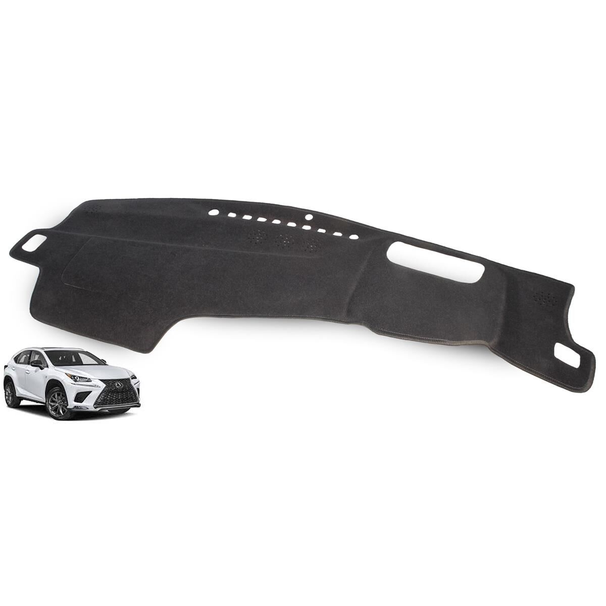 Sunland Black Dashmat to suit Lexus Nx NX AAZA/TAZA - LEF101, , scaau_hi-res