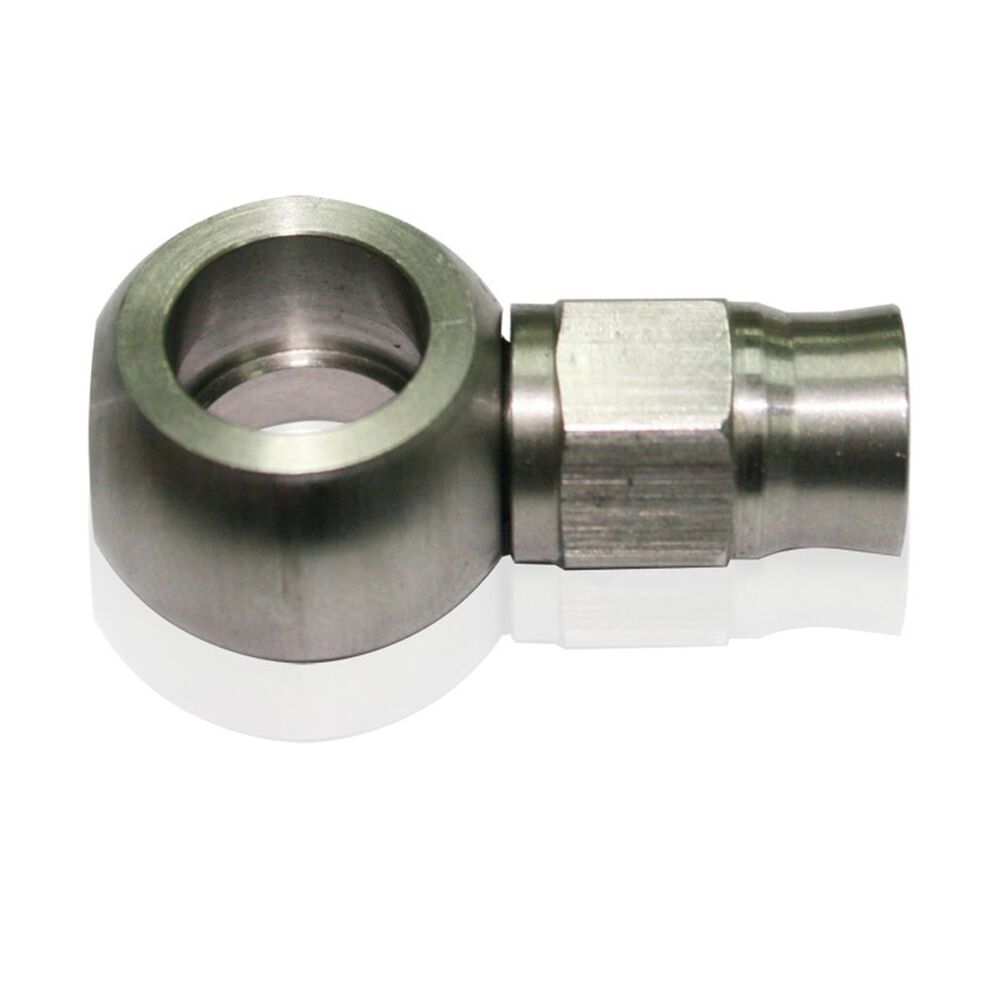 Aeroflow Stainless Steel Straight Banjo Fitting (Short), AF21003