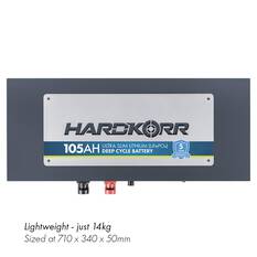 105AH LITHIUM LIFEPO4 SLIMLINE DEEP CYCLE BATTERY W/ BLUETOOTH, , scaau_hi-res