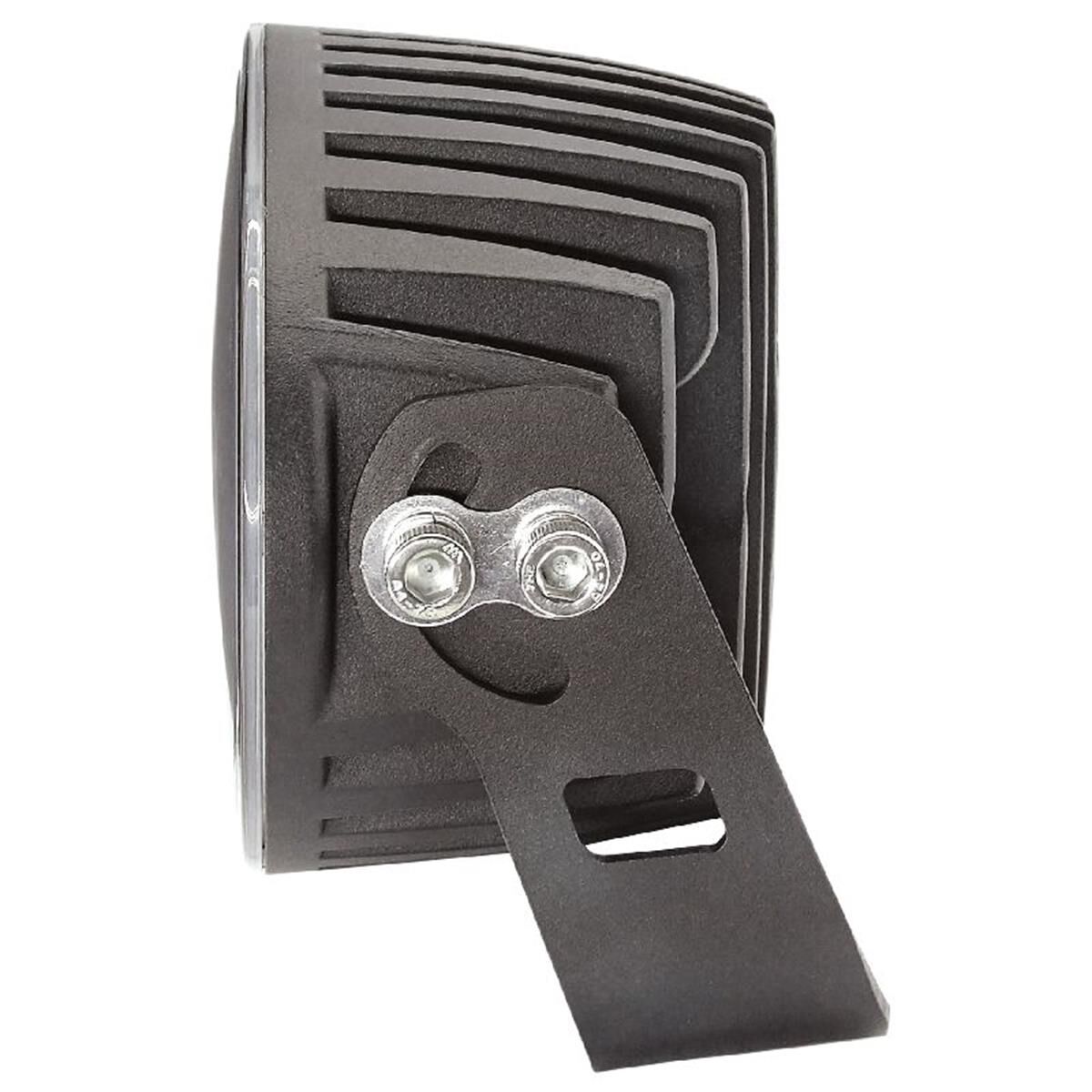 LED OVAL WORKLAMP SPOT BEAM 10- 60V 60W 6 LED's BLACK HSNG, , scaau_hi-res