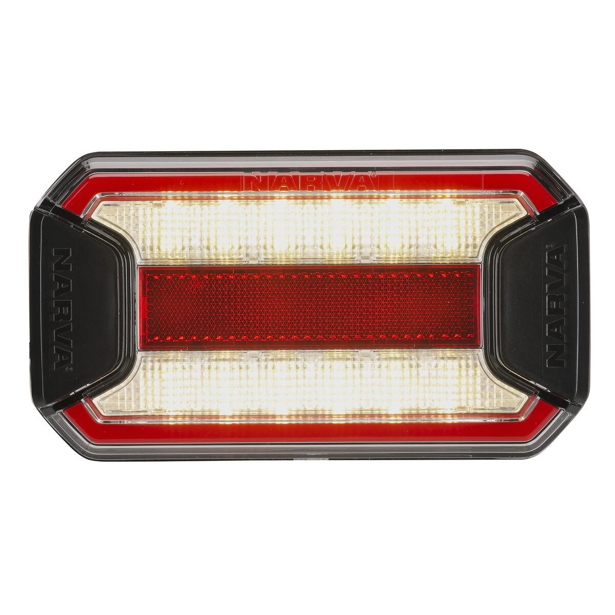 Narva 9-33 Volt LED Tail and Rerverse Lamp with In-Built Reflector, Clear Lens and 0.5m of Hard-Wired Cable, , scaau_hi-res