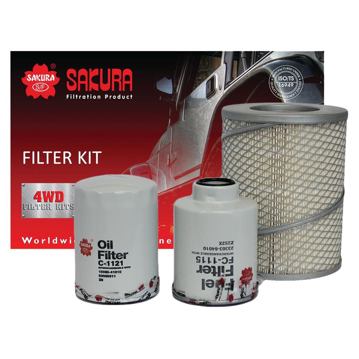 FILTER KIT OIL AIR FUEL TOYOTA, , scaau_hi-res