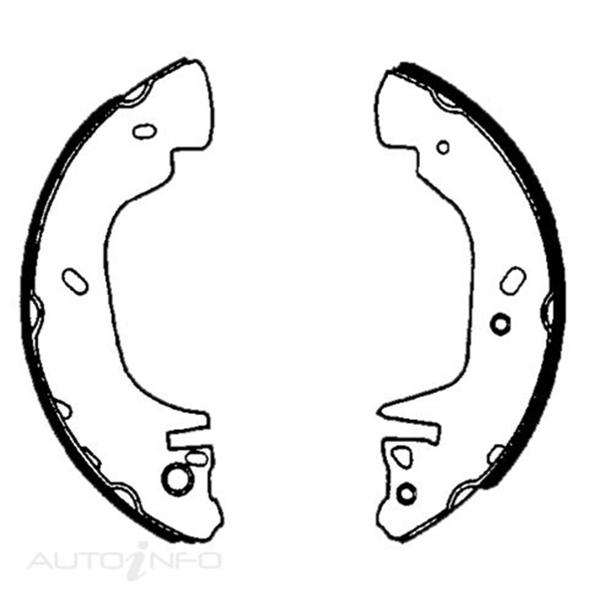 BENDIX BRAKE SHOES, , scaau_hi-res