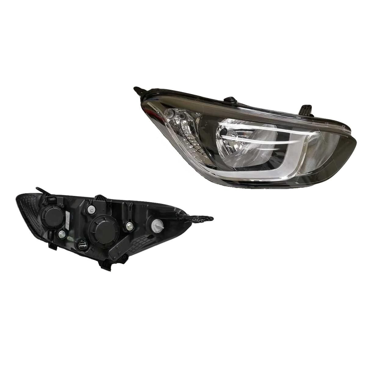 HYUNDAI I20 PB HEADLIGHT RIGHT HAND SIDE, , scaau_hi-res