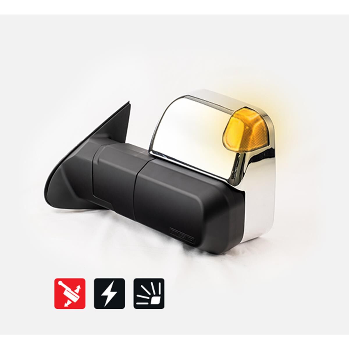 TOYOTA HILUX/FORTUNER, 2020-CURRENT. CHROME, ELECTRIC, INDICATORS, POWERFOLD, , scaau_hi-res