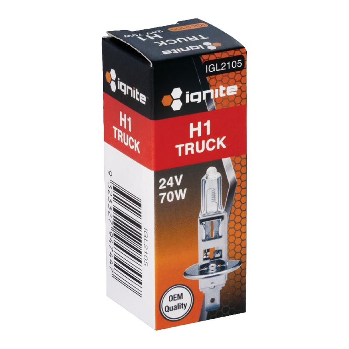 PKT 1 H1 HALOGEN GLOBE 24V 70WP14.5s BASE BOX, , scaau_hi-res