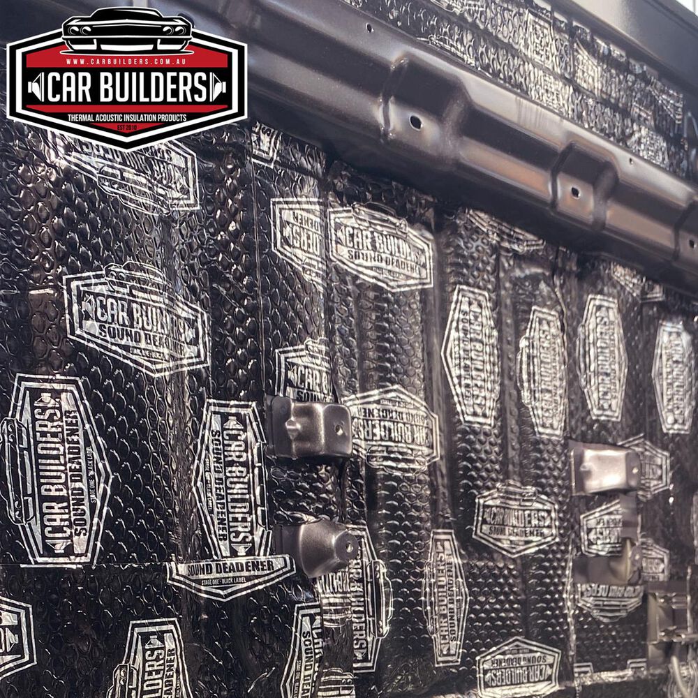 Car Builders Stage 1 Sound Deadener Black, 1.8sq/m, SD_BLK