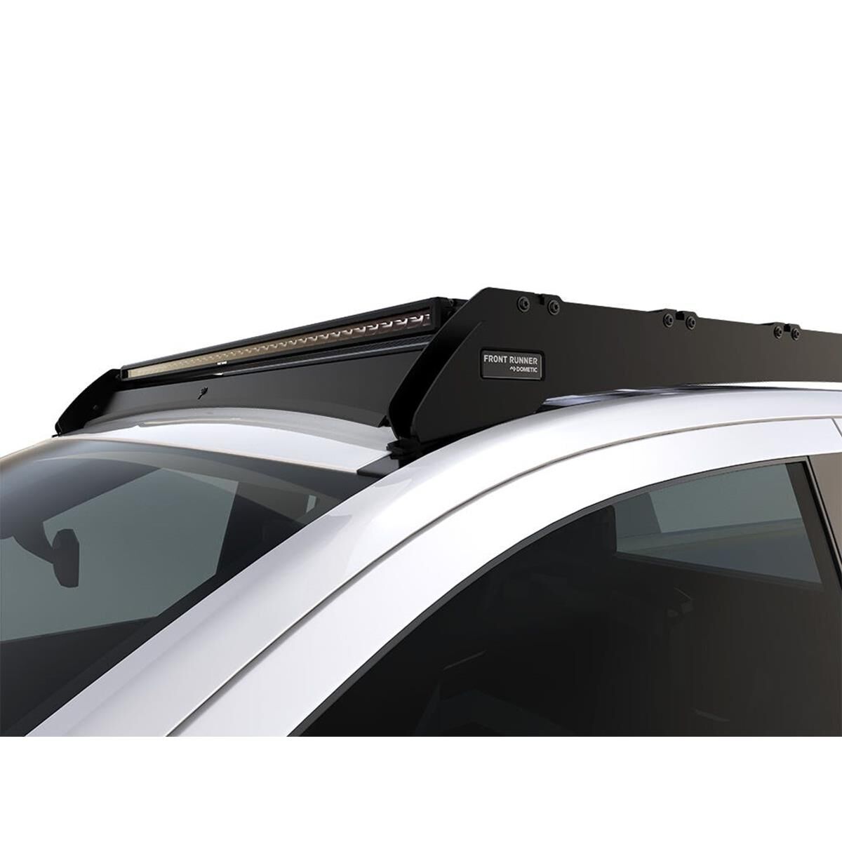 FRONT RUNNER VOLKSWAGEN AMAROK (2023-CURRENT) SLIMSPORT ROOF RACK KIT/LIGHTBAR READY, , scaau_hi-res