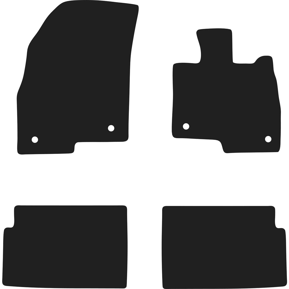 EXECUTIVE RUBBER CAR MATS FOR CHERY TIGGO 7 PRO 2023 ONWARDS, , scaau_hi-res