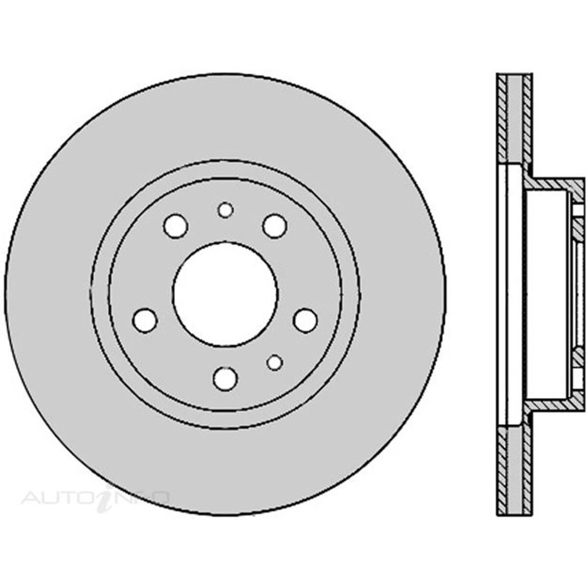IBS Brake Rotor - Single, BR15026 | Supercheap Auto