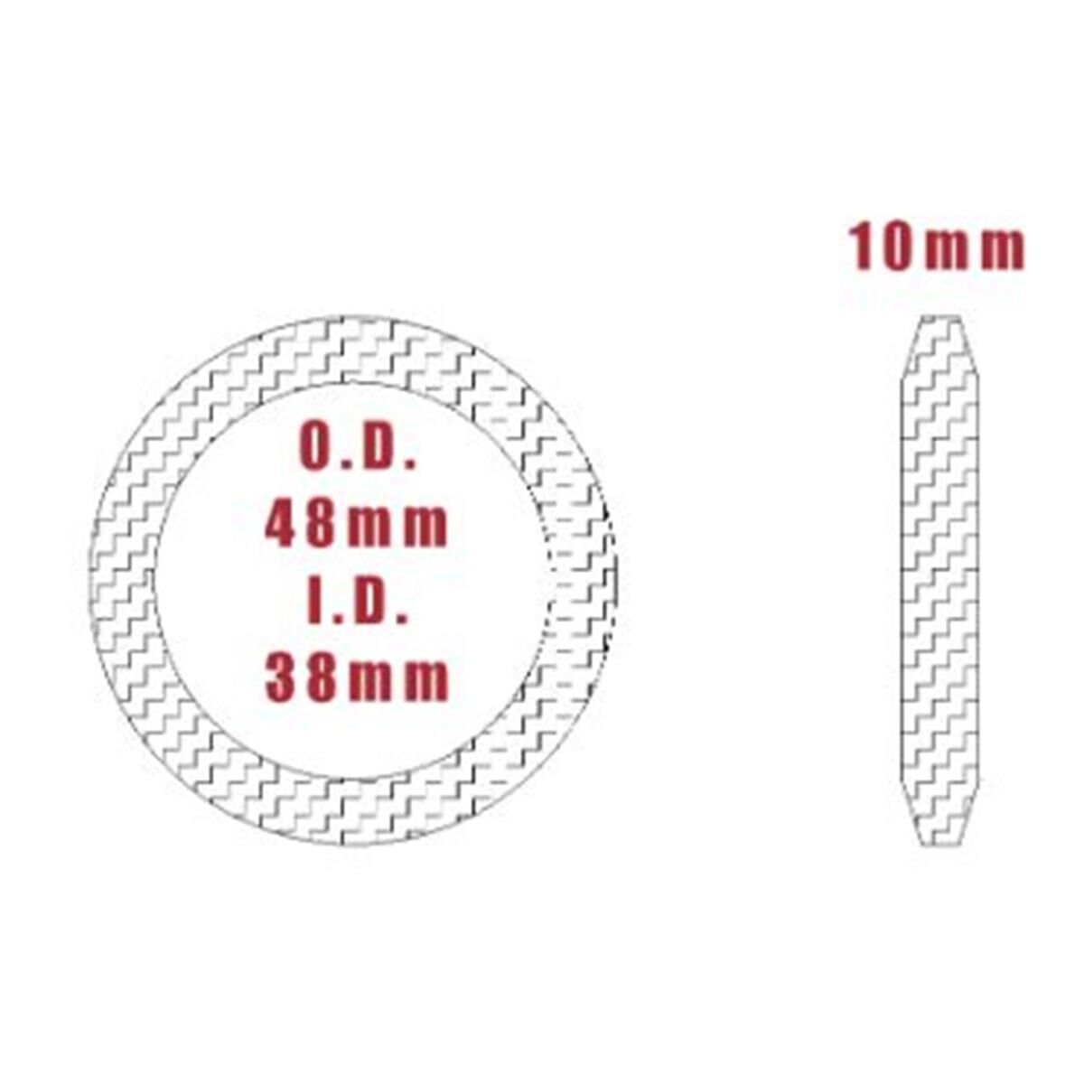 PKT10 EXH GASKET 38mm X 48mm WIREMESH-MICA GASKET JE216, , scaau_hi-res