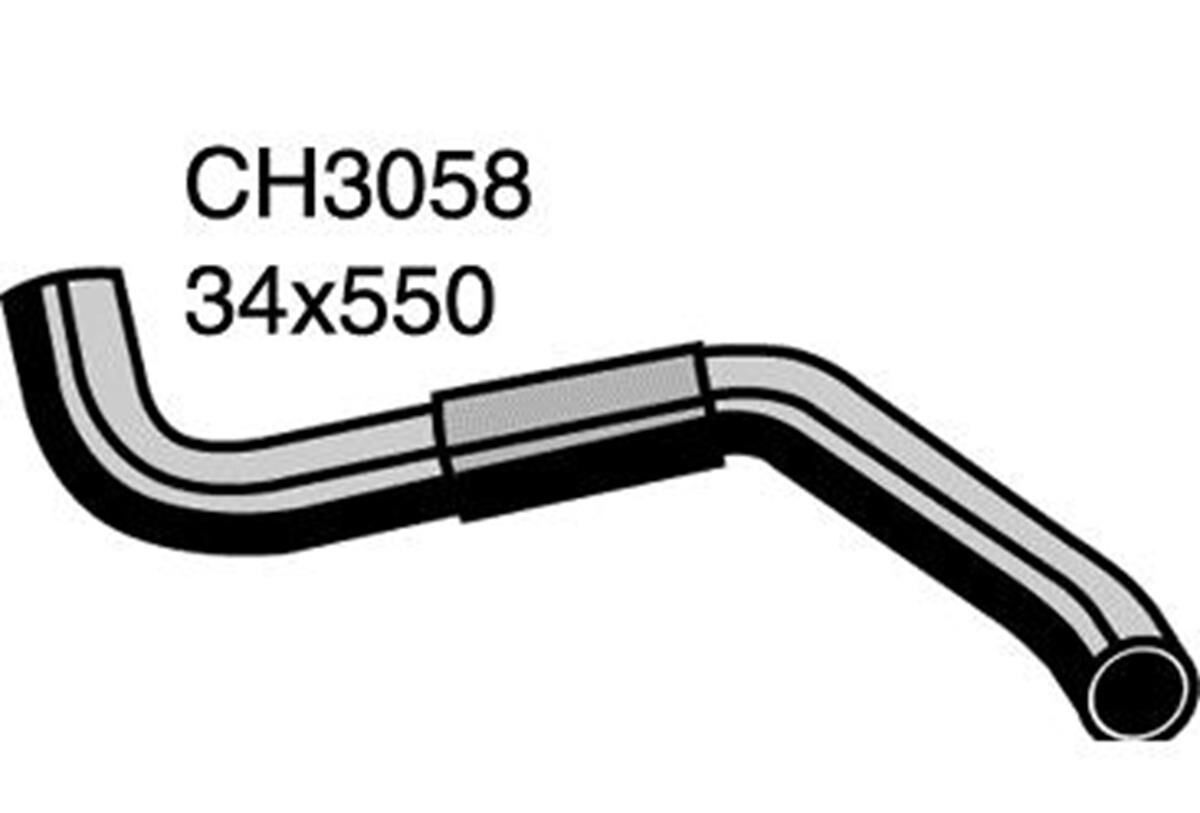Radiator Lower Hose  - NISSAN TERRANO R20 - 2.4L I4  PETROL - Manual & Auto, , scaau_hi-res