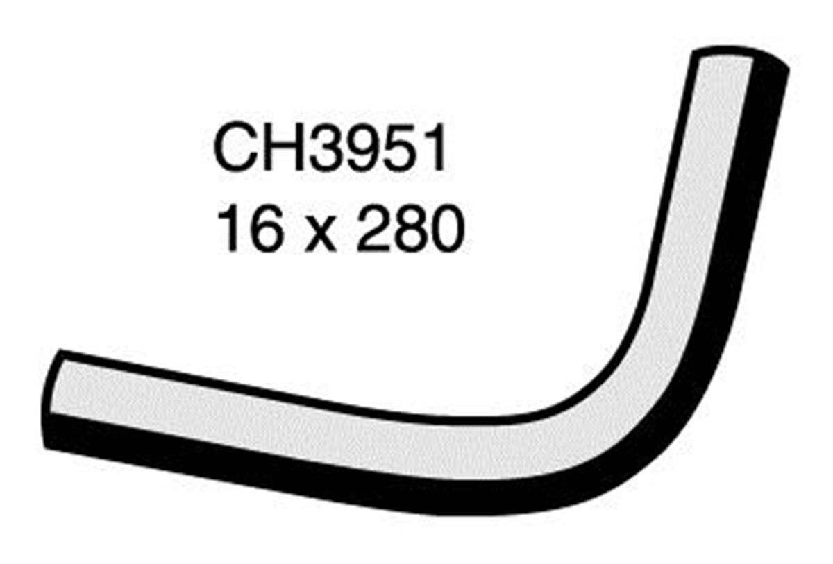 Heater Hose  - TOYOTA HIACE LH100R - 2.4L I4  DIESEL - Manual & Auto, , scaau_hi-res