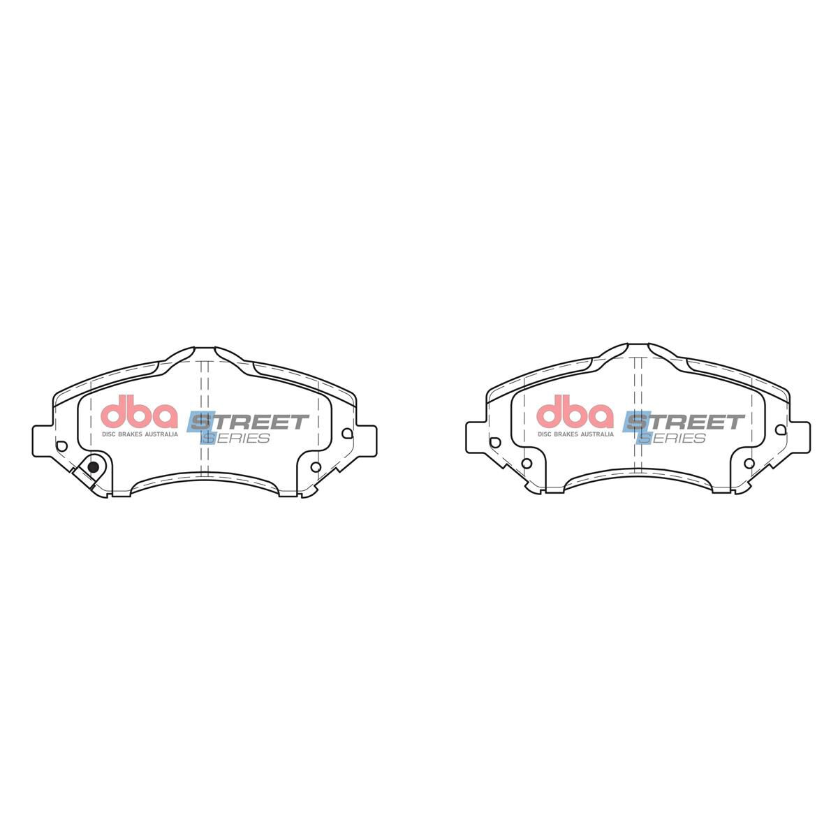DBA SS STREET SERIES BRAKE PADS [ Chrysler/Dodge/Jeep & VW 2007-2014 F ], , scaau_hi-res