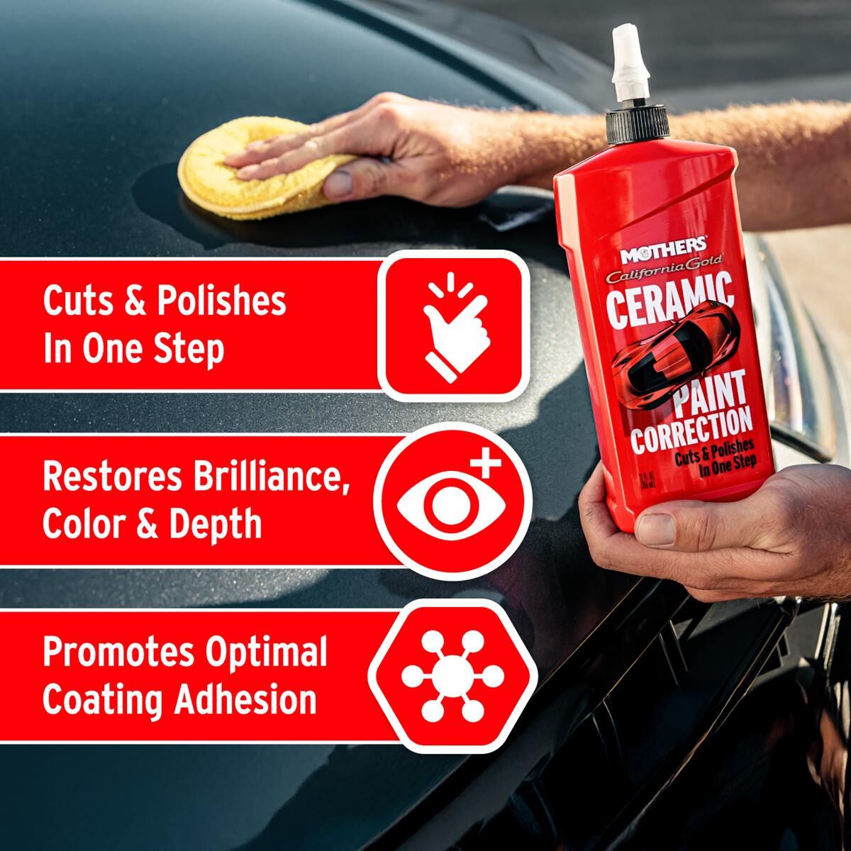 MOTHERS CALIFORNIA GOLD CEREMIC PAINT CORRECTION 355ML, , scaau_hi-res