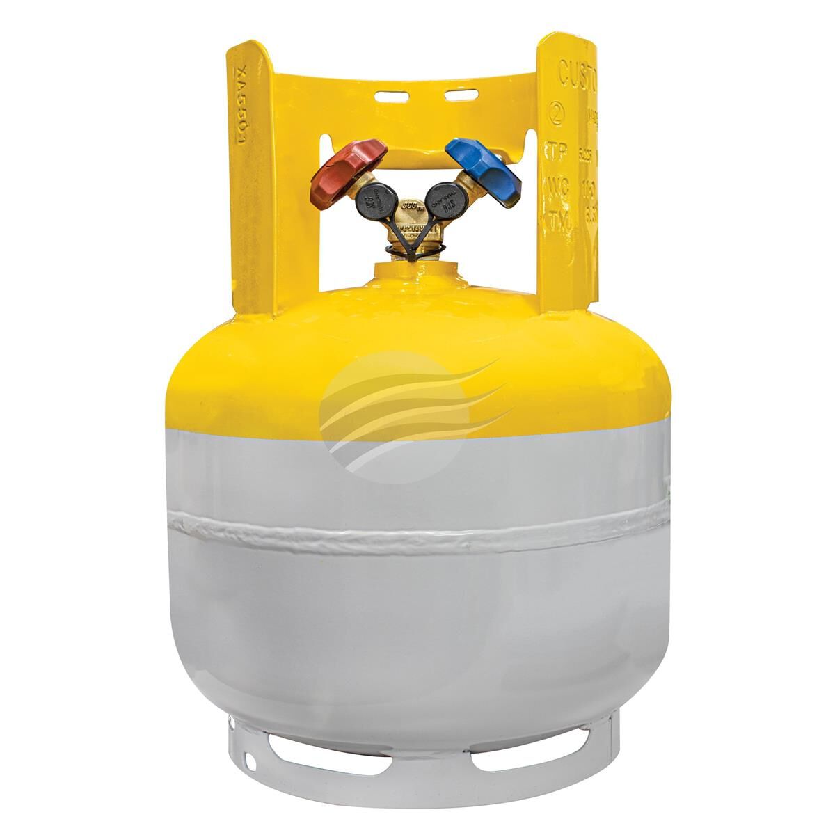 RECOVERY RECYCLE CYLINDER 11KG R134A DUAL TAP 1/2" ACME - AC CYLINDER, , scaau_hi-res