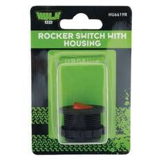ROCKER SWITCH RED LED 12V T/S FLUSH & SURFACE MOUNT HOUSINGS 12V ONLY 16a, , scaau_hi-res