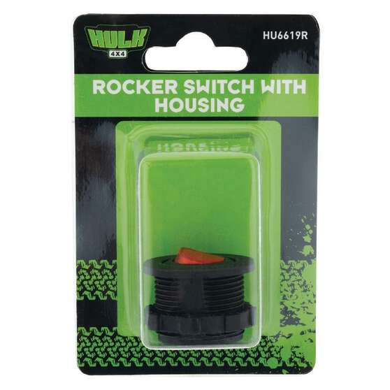 ROCKER SWITCH RED LED 12V T/S FLUSH & SURFACE MOUNT HOUSINGS 12V ONLY 16a, , scaau_hi-res