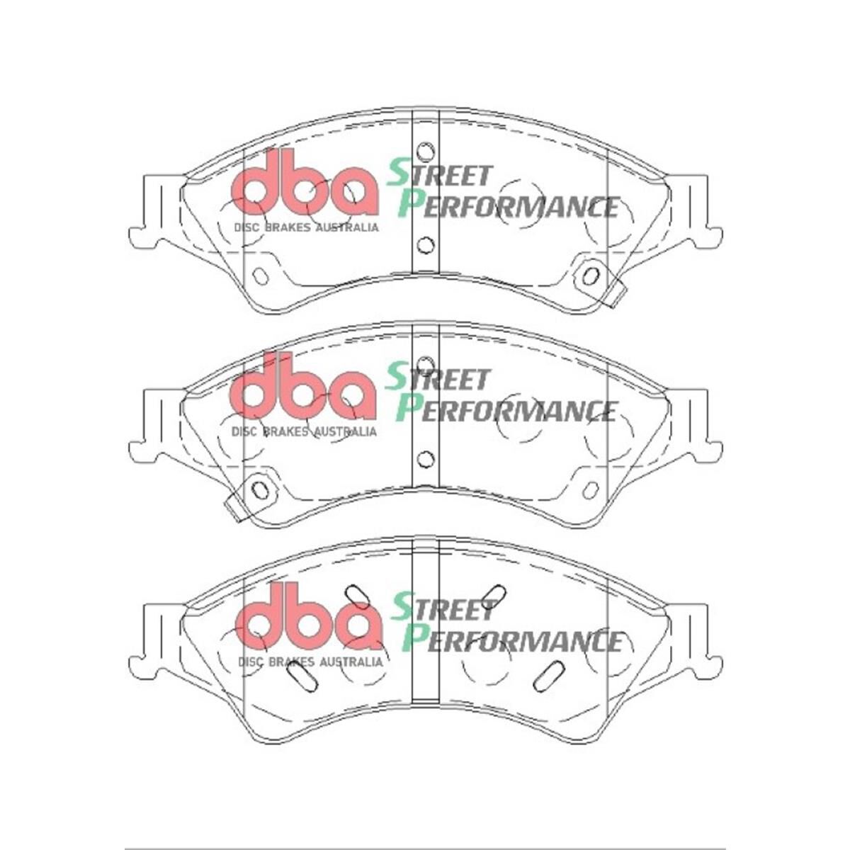 DBA SP PERFORMANCE BRAKE PADS Ford Ranger, Mazda BT50, , scaau_hi-res