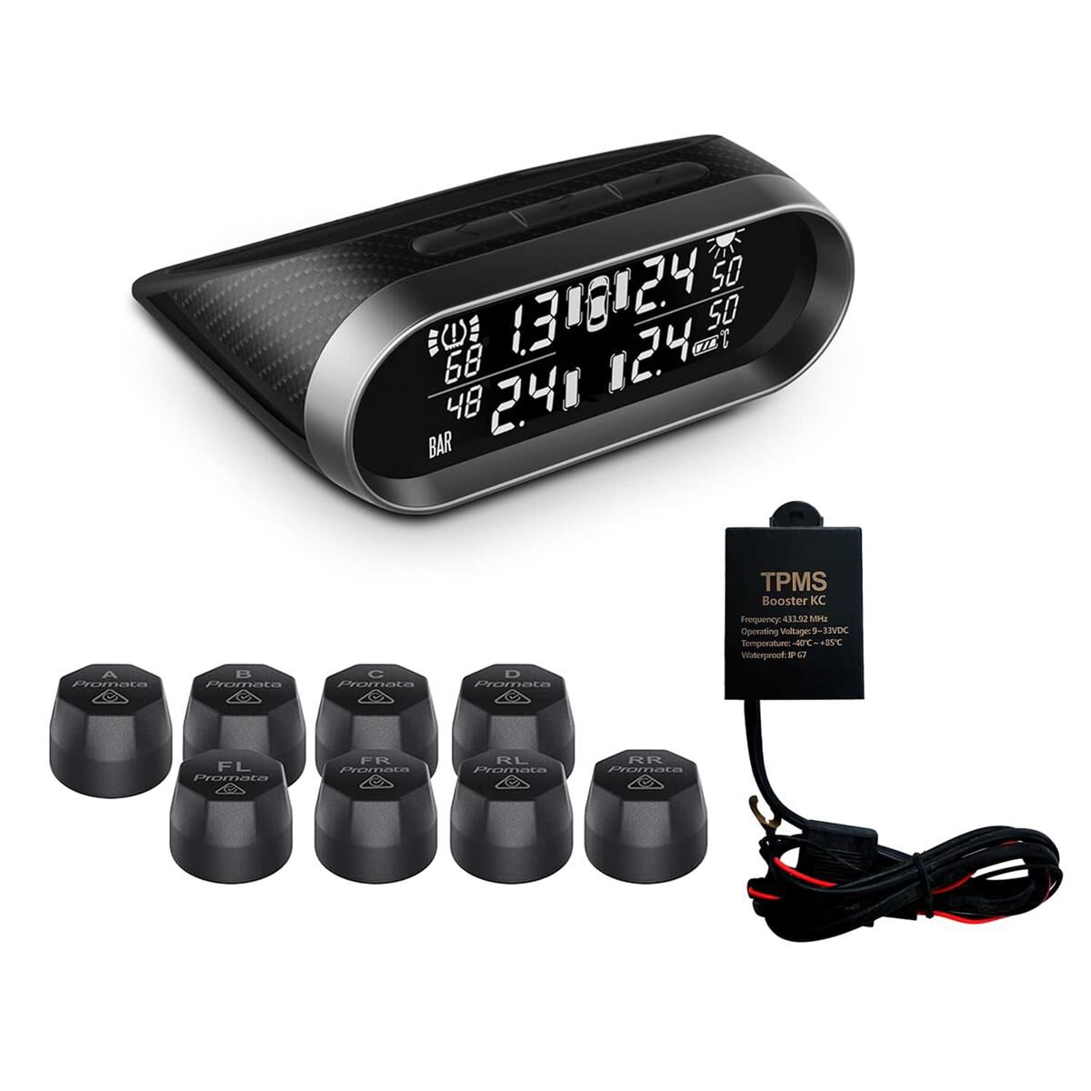 EXTERNAL TPMS KIT FOR CAR AND TRAILER 8 SENSORS, , scaau_hi-res