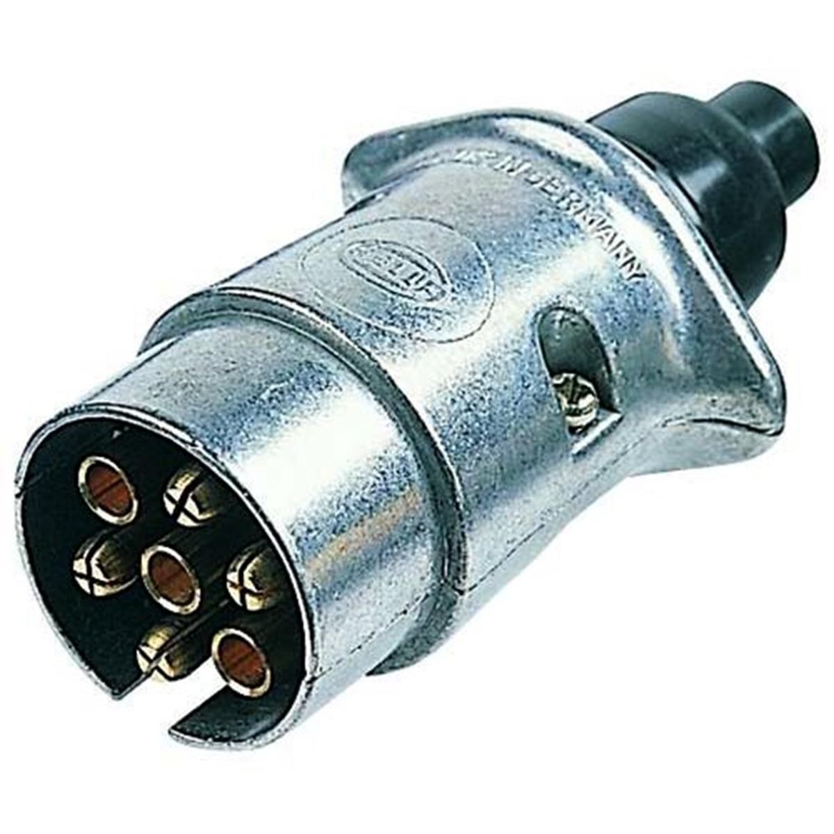 7 PIN LARGE ROUND TRAILER PLUG, , scaau_hi-res