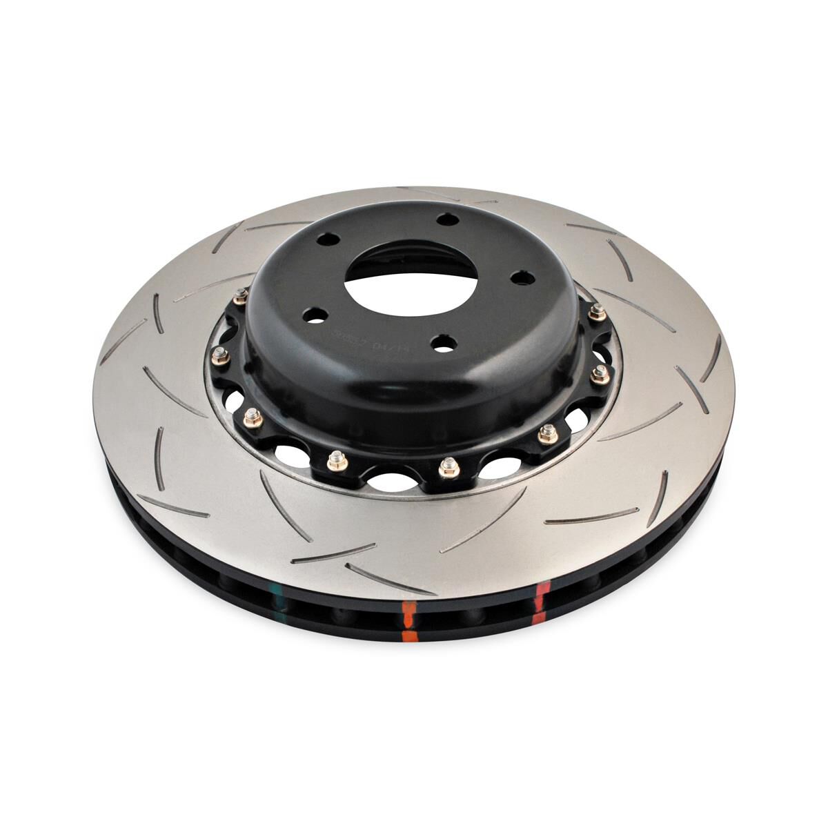 5000 Fully Assembled 2-piece Black Hat T3 Slot KP [ HSV 05-06 AP 6 Piston Caliper F ] Refer DBA52018 for 4 piston caliper, , scaau_hi-res