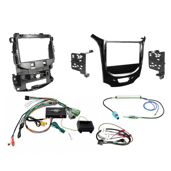 INSTALL KIT TO SUIT HOLDEN ASTRA BL - MYLINK 8" (GLOSS BLACK), , scaau_hi-res