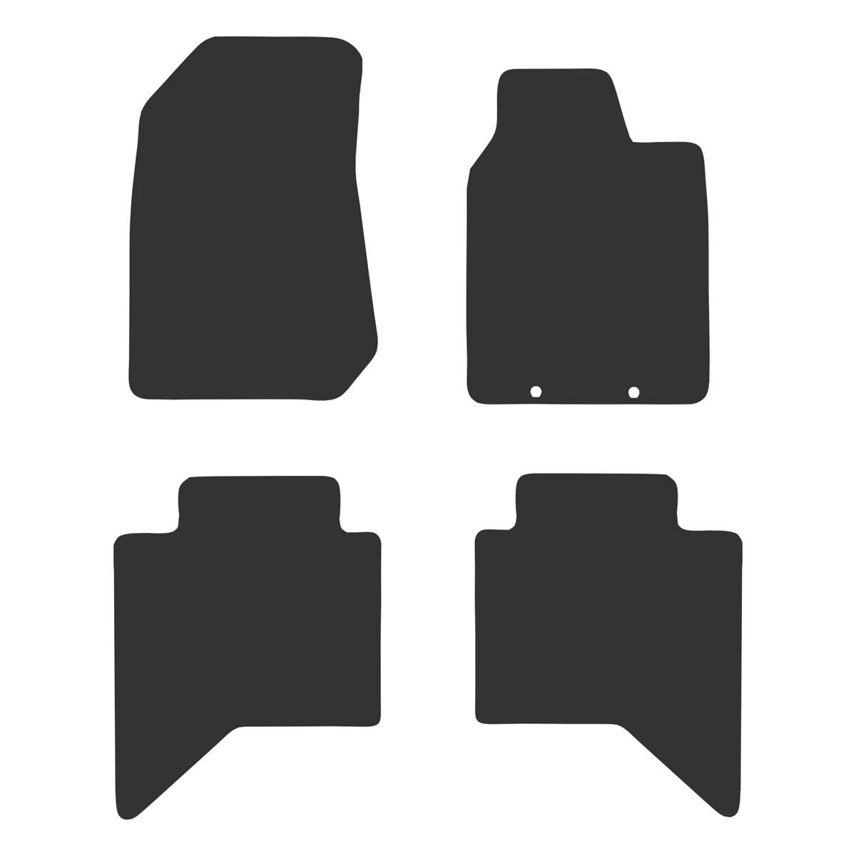 ECO CARPET CAR MATS FOR MAZDA BT-50 DUAL CAB (3RD GEN) 2020 ONWARDS, , scaau_hi-res