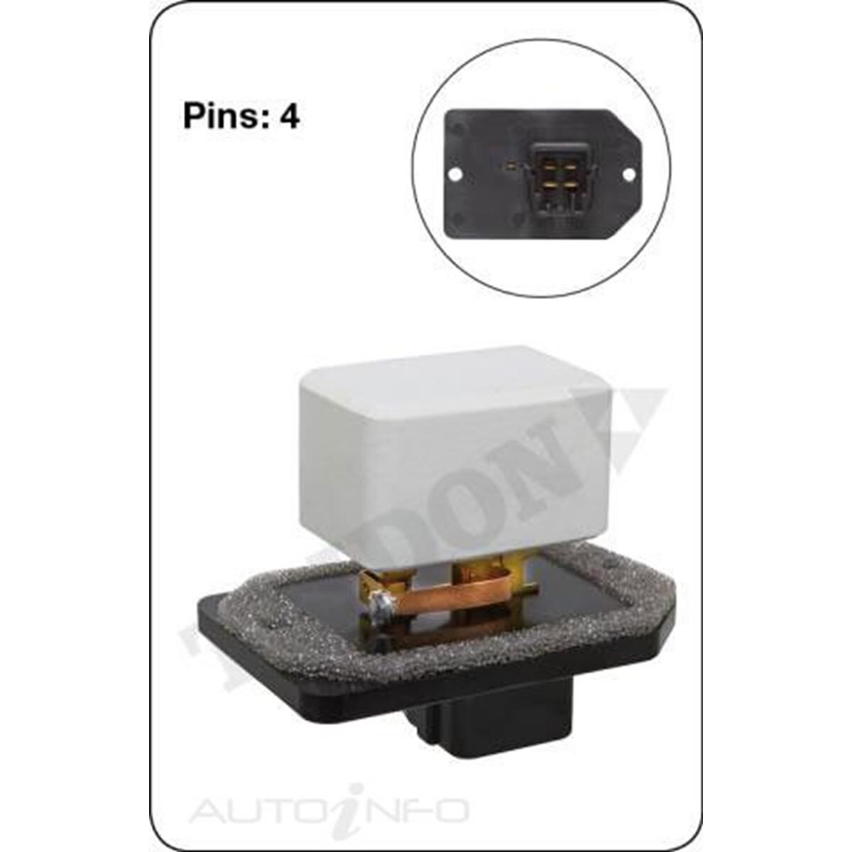 TRIDON HEATER FAN RESISTOR, , scaau_hi-res