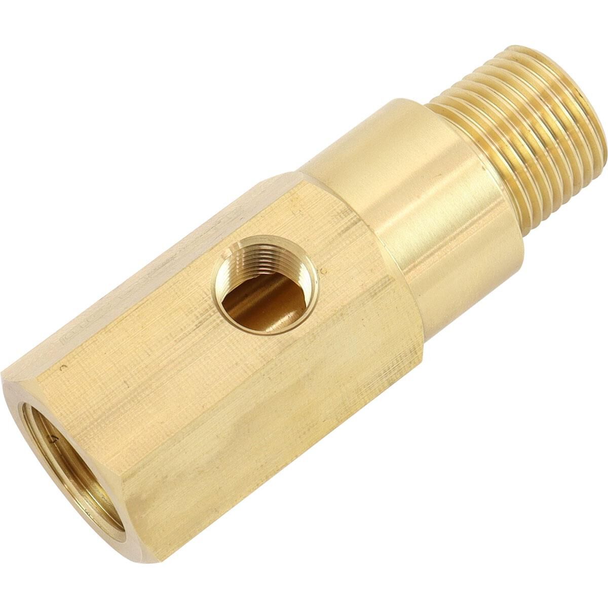 OIL PRESSUR GAUGE 3/8 ADAPTOR CAN USE FOR PRO LITE 1/8 NPT, , scaau_hi-res