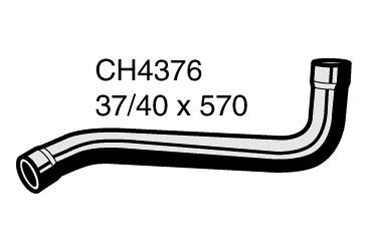 Radiator Lower Hose  - BMW 635CSi E24 - 3.4L I6  PETROL - Manual & Auto, , scaau_hi-res