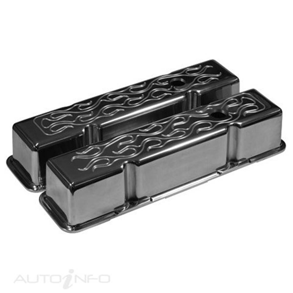 R/COVER ALUM TALL FLAMED FIT S/B CHEV, , scaau_hi-res